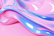 pink and purple chrome liquid texture smooth flowing waves with chromatic motion effect as background wallpaper pattern print