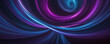 Abstract representation of magnetic fields with swirling patterns in shades of blue, violet, and magenta, creating a visually captivating and dynamic background
