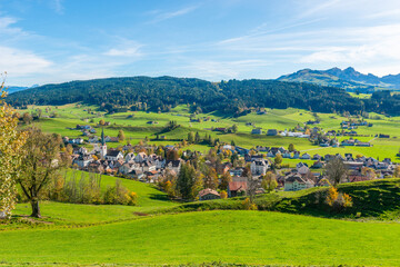 Village of Gais, Kanton Appenzell, Switzerland