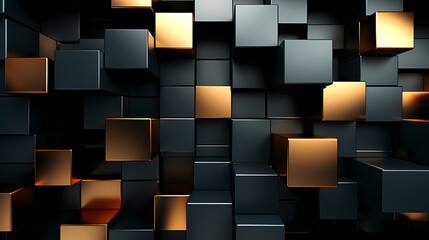 Wall Mural - Digital technology abstract graphics poster web page PPT background, abstract background