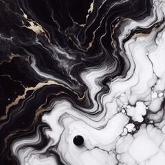 Wall Mural - Beautiful luxury marble texture natural background generative ai illustration art