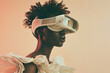 © Boadicea - Black woman with virtual reality headset