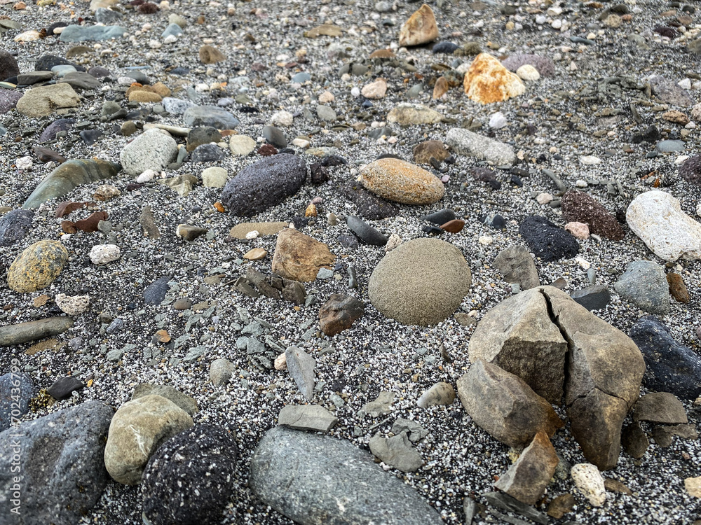 Pyroclastic Explosion Rocks Pyroclastic rocks from 1912 Novarupta volcanic eruption in Valley of ...