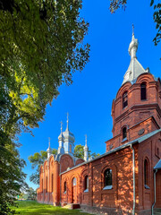 Canvas Print - Orthodox Church of the Holy Trinity in Dubienka, Poland