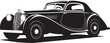 © BABBAN - Classic Emblem Concept Vintage Car Emblematic Design Vintage Precision Black Vector Vintage Car Emblematic Identity