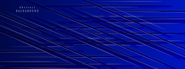 Wall Mural - Blue lines abstract background