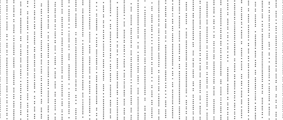 Poster - Dotted lines seamless pattern. Stippled line background. Vertical dot stripe repeating wallpaper. Abstract minimalistic seamless texture. Black and white textured backdrop. Vector textile swatch