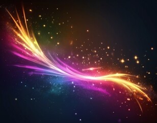Wall Mural - abstract space background