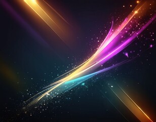 Wall Mural - abstract space background