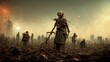 wasteland apocalypse apocalyptic screensaver dark zombie decayed background