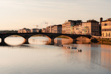 Arno River Sunset Florence