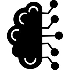 Sticker - Artificial Intelligence Icon