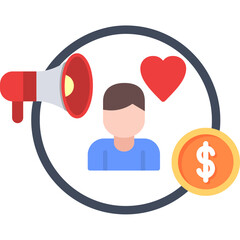 Sticker - Affiliate Marketing Icon