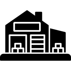 Sticker - Warehouse Icon