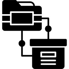 Poster - Data Transfer Icon