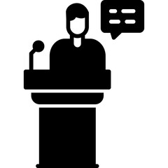 Sticker - Speech Icon