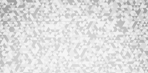 abstract gray and white chain rough triangular low polygon backdrop background. abstract geometric p