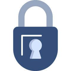 Poster - lock Icon