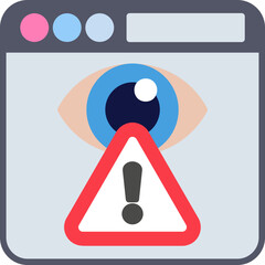 Sticker - Spyware Icon