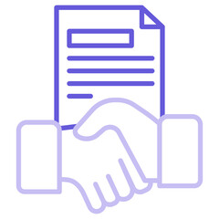 Sticker - Contract Icon