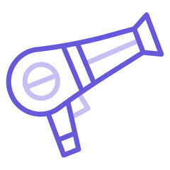 Sticker - Hair Dryer Icon of Hotel Services iconset.