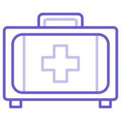 Sticker - First Aid Kit Icon of Medicine iconset.