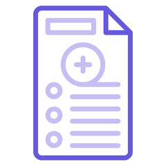 Poster - Medical File Icon of Health Checkup iconset.