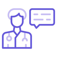 Poster - Consultation Icon of Health Checkup iconset.