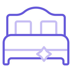 Wall Mural - Bed Icon of House Cleaning iconset.