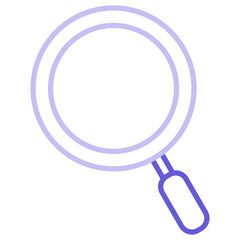 Wall Mural - Magnifying Glass Icon of Seo and Web iconset.