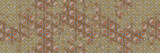Fototapeta Desenie - beige seamless geometric pattern with cement texture background, wall tile dekor surface