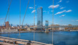  Skyline of downtown New York and Manhattan Bridge from Brooklyn Bridge.