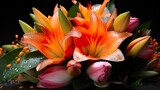 Fototapeta Kwiaty - tiger lily flower