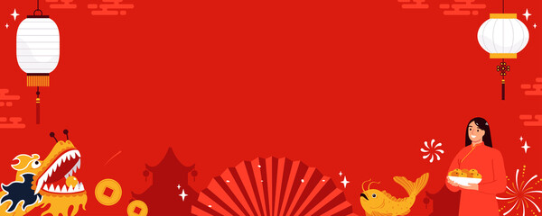 Poster - Chinese new year background