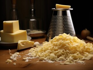 Poster - pasta and cheese