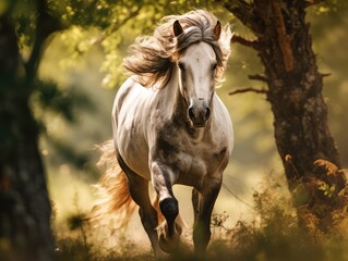 Poster - horse in the field