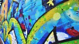 Fototapeta Młodzieżowe - street art graffiti abstract wallpaper ai
