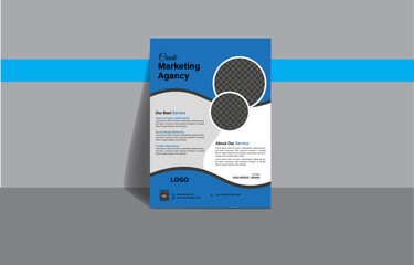 Create modern flyer design template, Professional Business Flyer Template