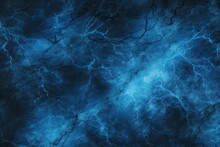 Textured Electric Blue Grunge Background