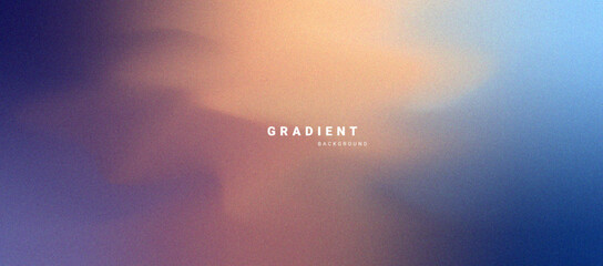 Abstract gradient background with grainy texture