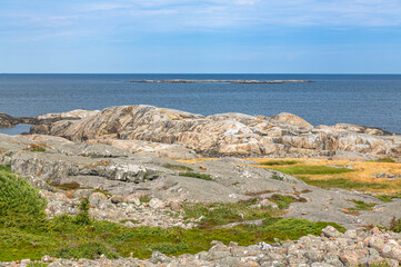 A stones bay in the archipelago west coast rocky bay