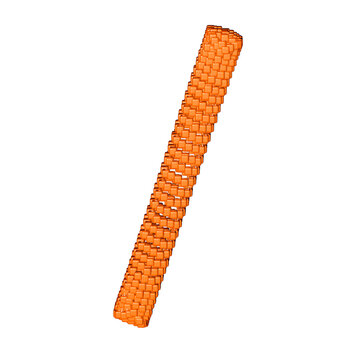 Symbol made of redheaded cubes