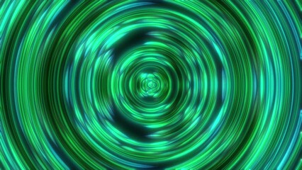 Poster - Radial neon background. Computer generated 3d render