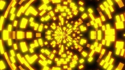 Aufkleber - radial neon technology. computer generated 3d render