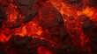 Volcanic lava texture, incandescent lava, liquid structure, earth's interior, background with lava