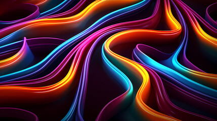 Digital technology abstract graphics poster web page PPT background, abstract background