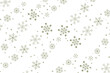 Snow hand drawn seamless pattern Christmas design. Vector illustration. 