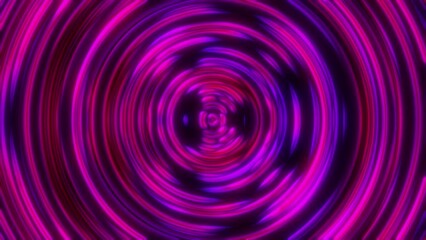 Poster - Radial neon background. Computer generated 3d render