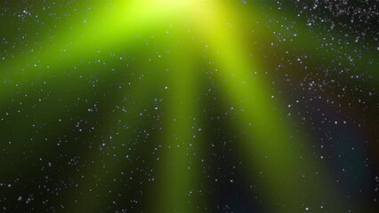 Poster - Bright lights and dust. Computer generated 3d render