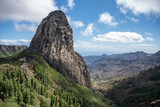 Fototapeta Łazienka - Garajonay, La Gomera, landscapes of La Gomera, mountain in La Gomera